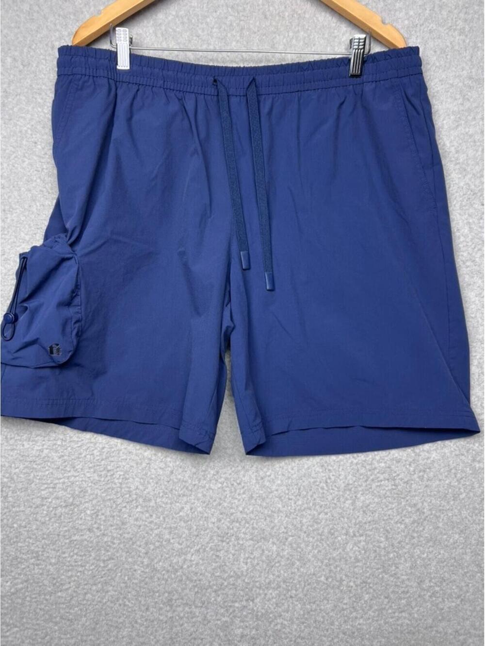 Bonobos Fielder Cargo Shorts Mens XL Navy Blue 9" Inseam Gorpcore Hiking Utility